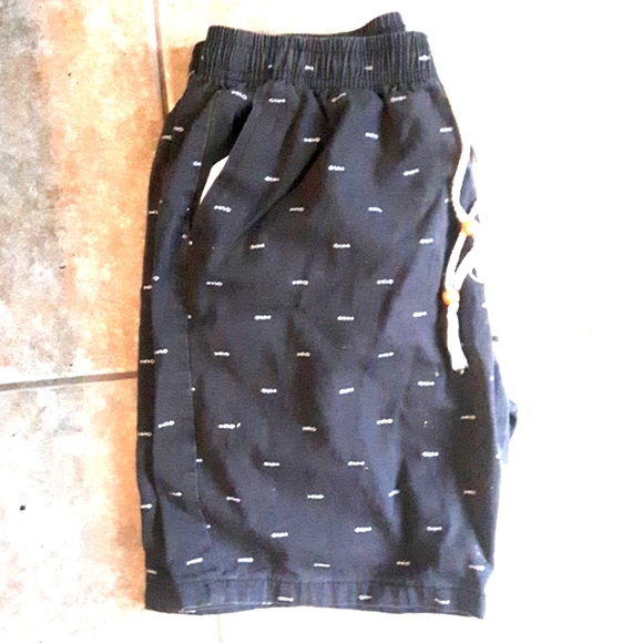 💌 5 for 15 - Mens XS Navy Blue Fishbone Shorts - Picture 2 of 5